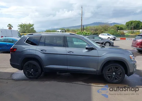 2018 Volkswagen Atlas 3.6L V6 Sel Premium from USA, damaged, VIN 1V2NR2CA1JC536692